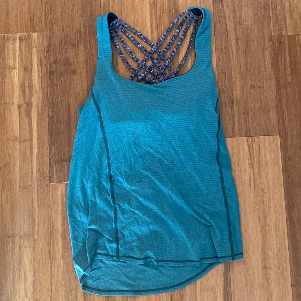Lululemon open back tank